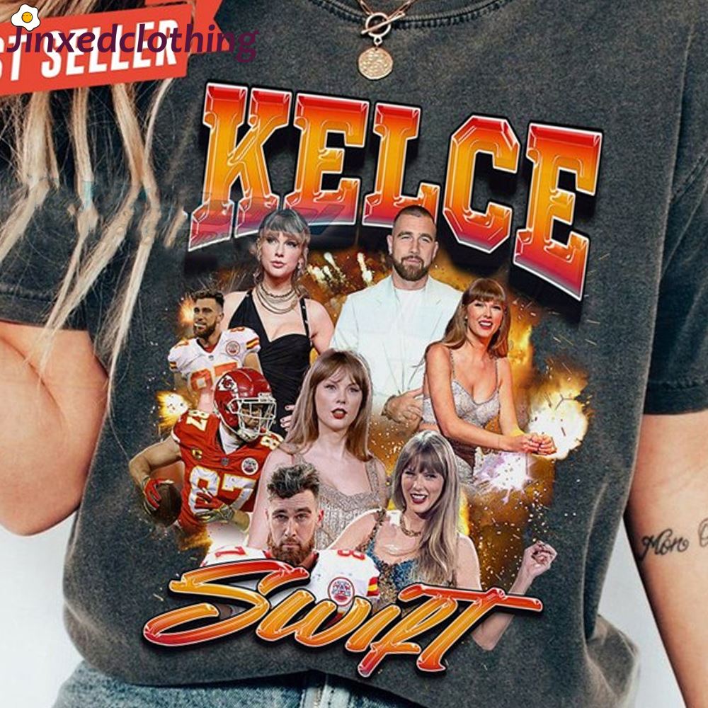 Official Kelce And Swift Shirt Travis Taylor The Eras Tour T-shirt Vintage 90s Y2k Graphic Tee 